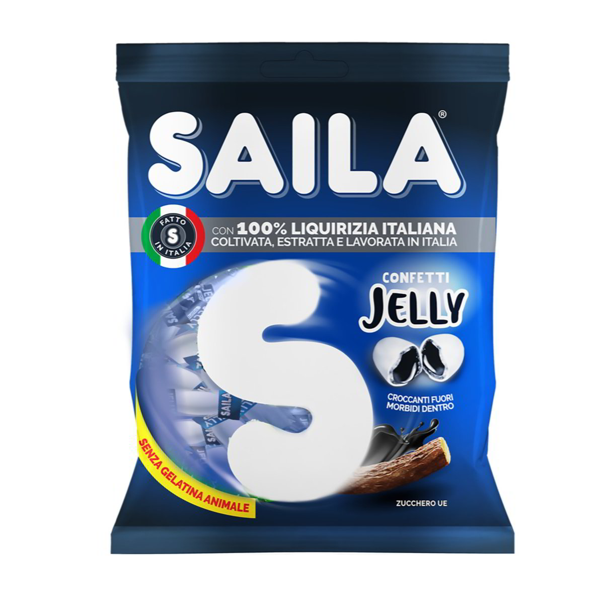 CONFETTI JELLY GUSTO LIQUIRIZIA SAILA GR.75 secondo Iper